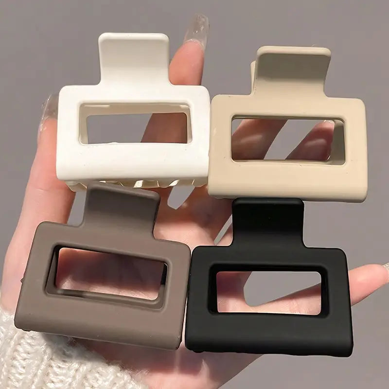 4 Stück Elegante Haarklammern-Set - Matte