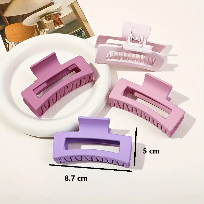 Haarklammer 4 Set Matte Sehr Schön Ne