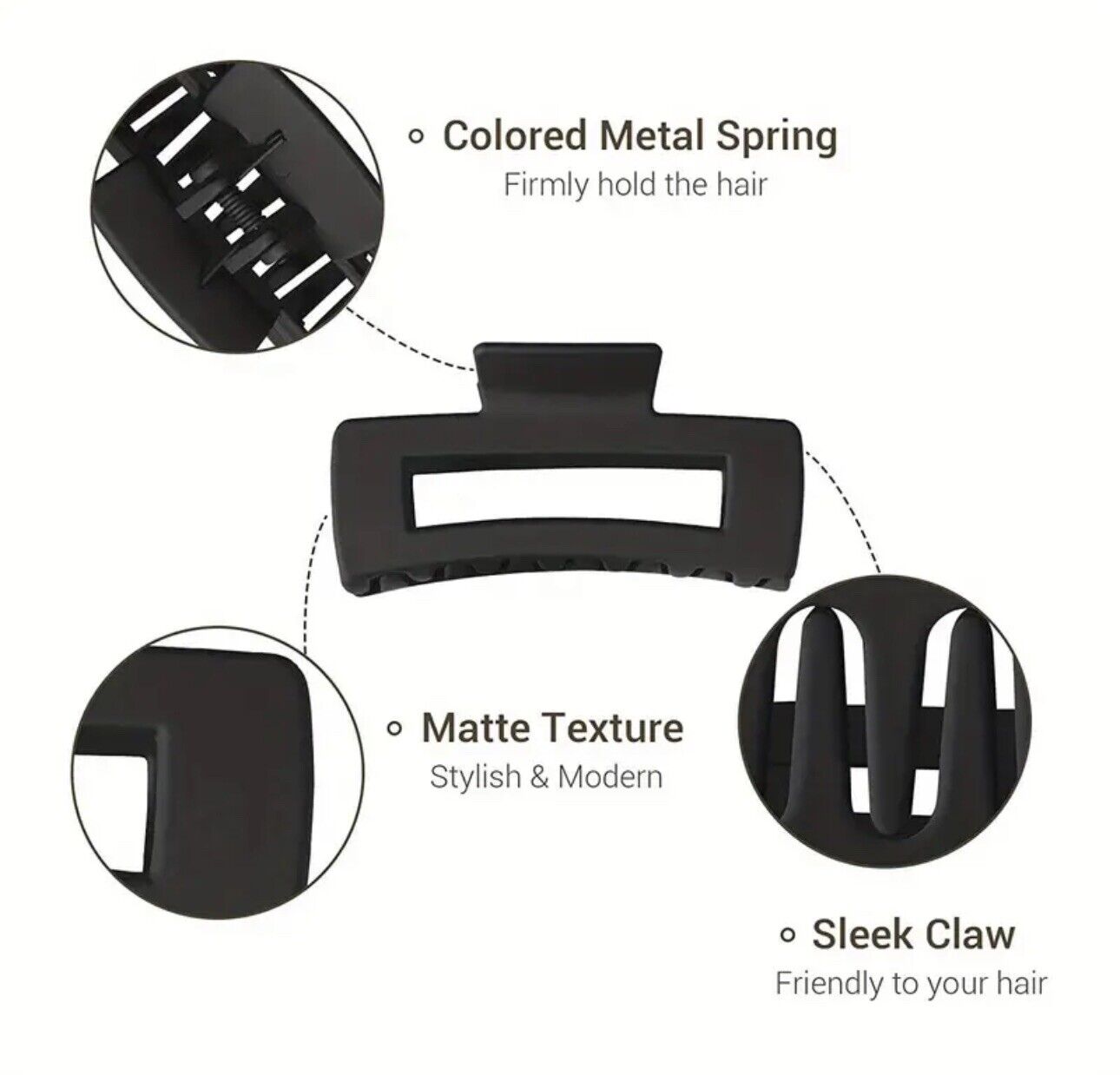 Haarklammer 3Set Sehr Schön Neu