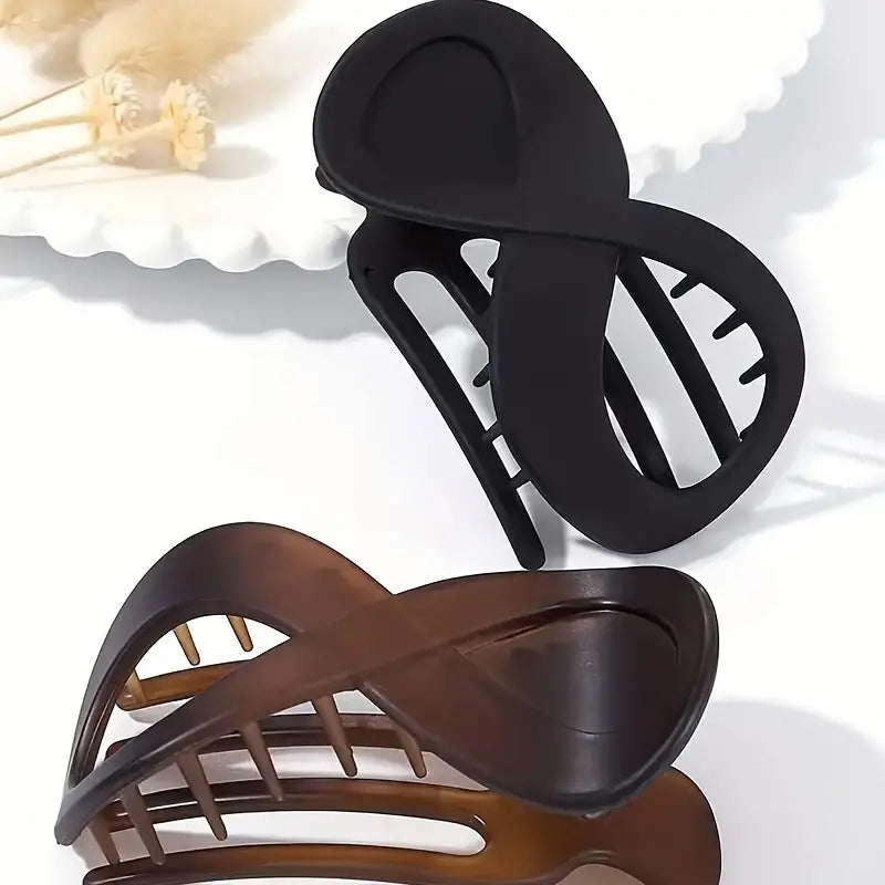 Haarklammer 2 Set Schwarz Sehr Schön Neu
