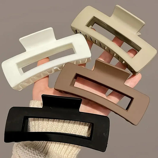 4 Stück Elegante Haarklammern-Set - Matte