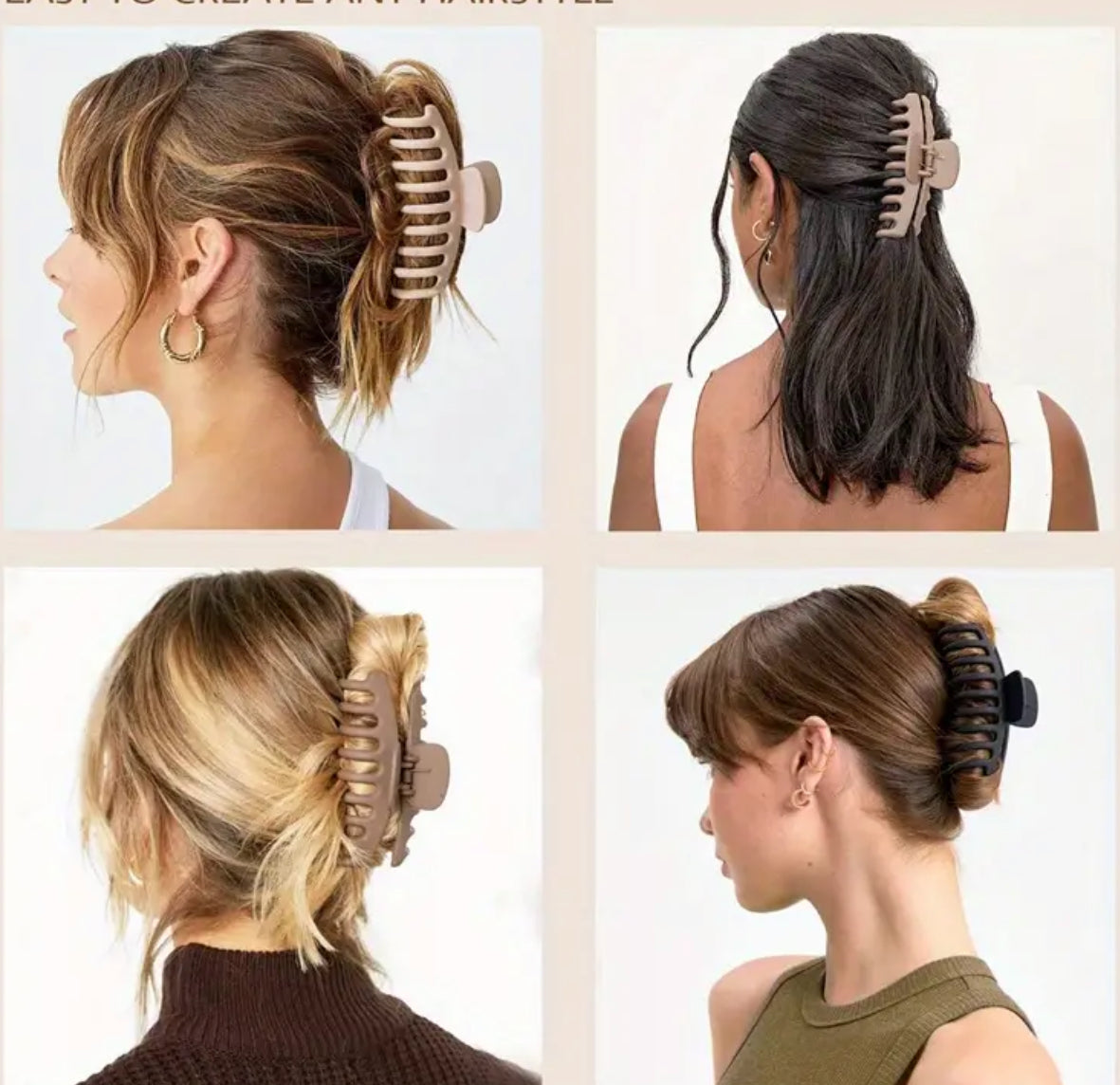 Haarklammer 3set Sehr Schön Neu