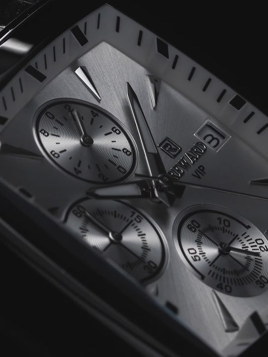 REWARD VIP Herrenuhren Wasserdichte Leuchtende Sportuhren für Mann Edelstahl Armbanduhr Chronograph Datum Stoppuhr
